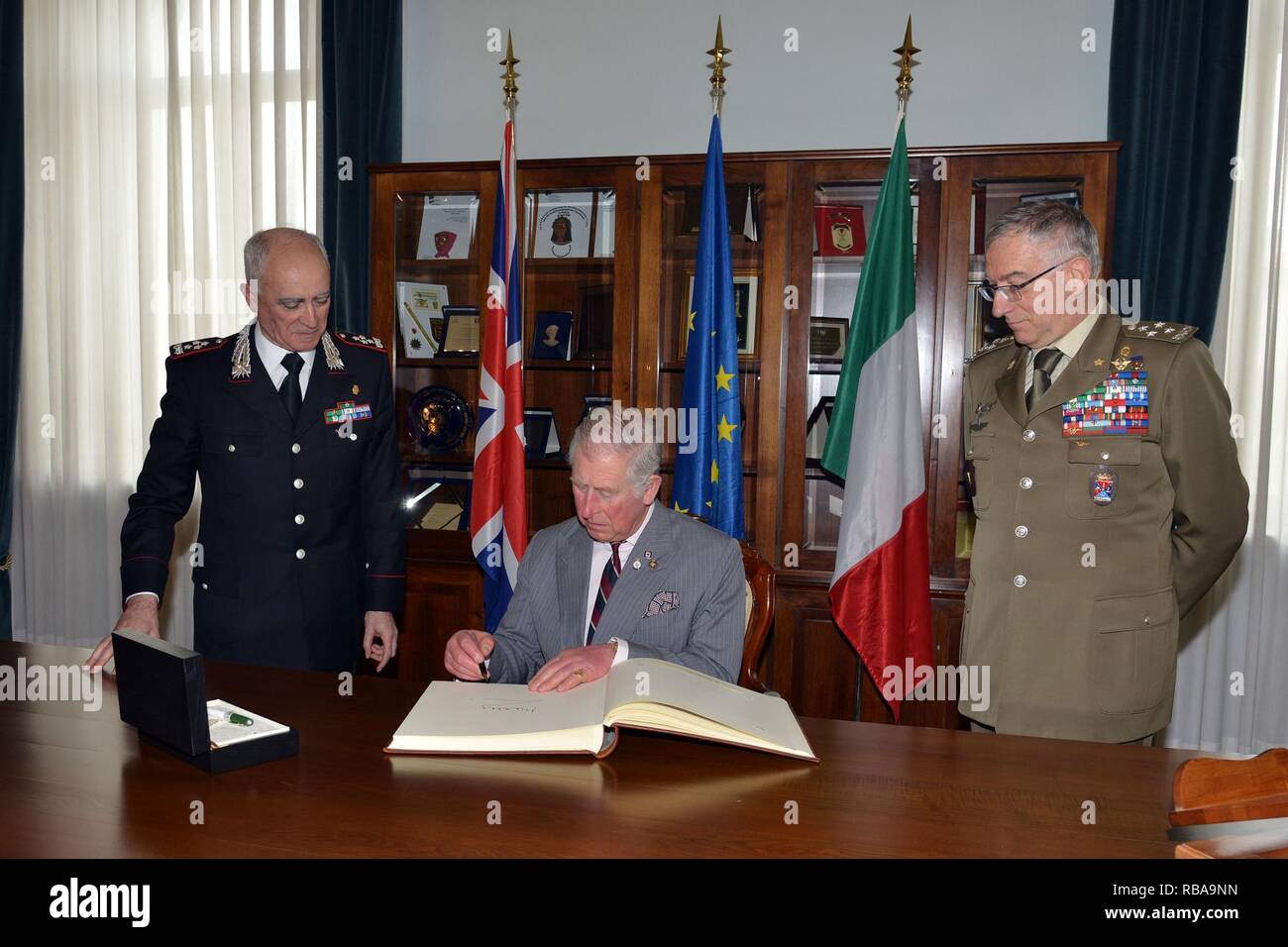Italian Carabinieri General Commander High Resolution Stock Photography ...