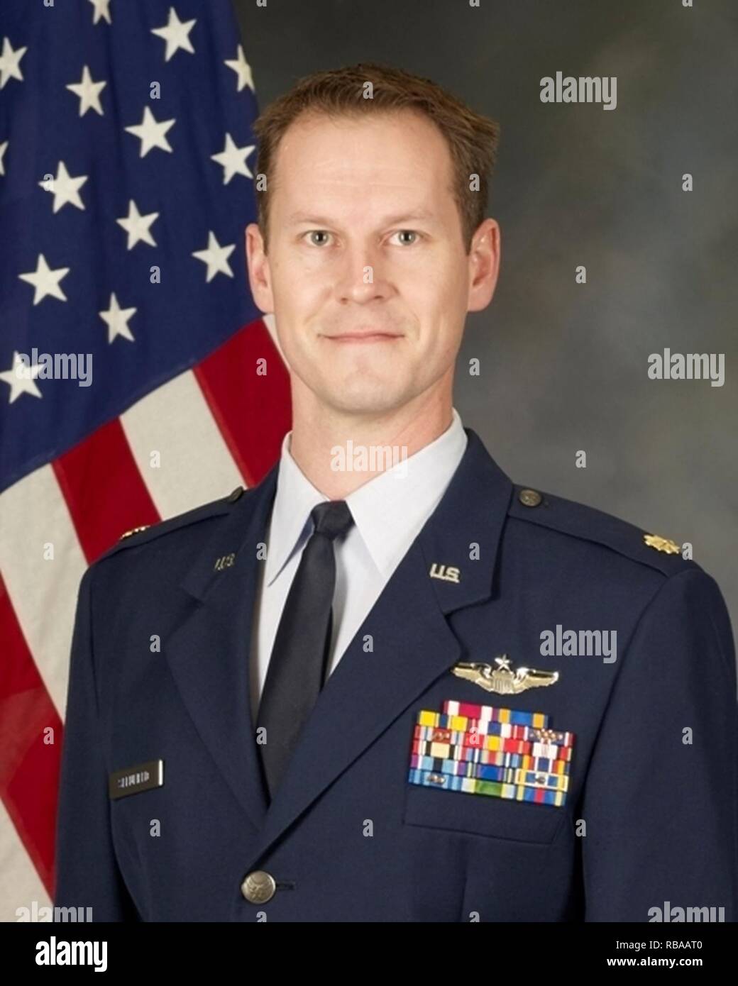 Field Grade Officer of the Year Maj. Wesley A. Skenfield, HQ RIO