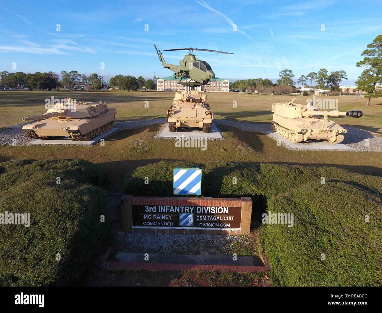 3rd Infantry Division headquarters at Fort Stewart, January 6