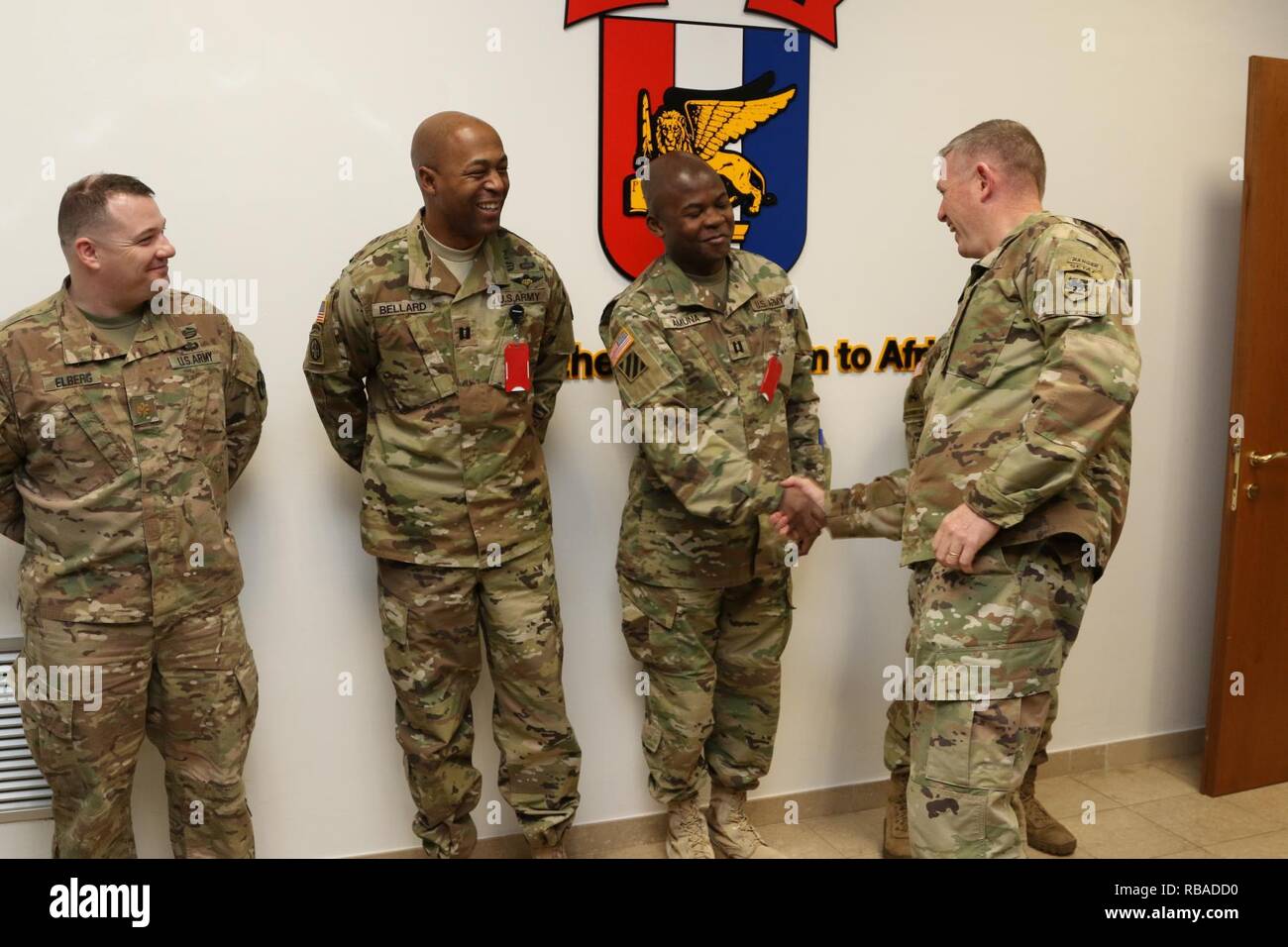 U.S. Army Africa Commanding General, Maj. Gen. Joseph Harrington