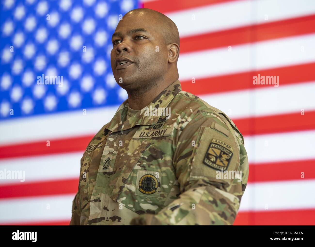 Master sgt lekendrick stallworth military leadership instructor for