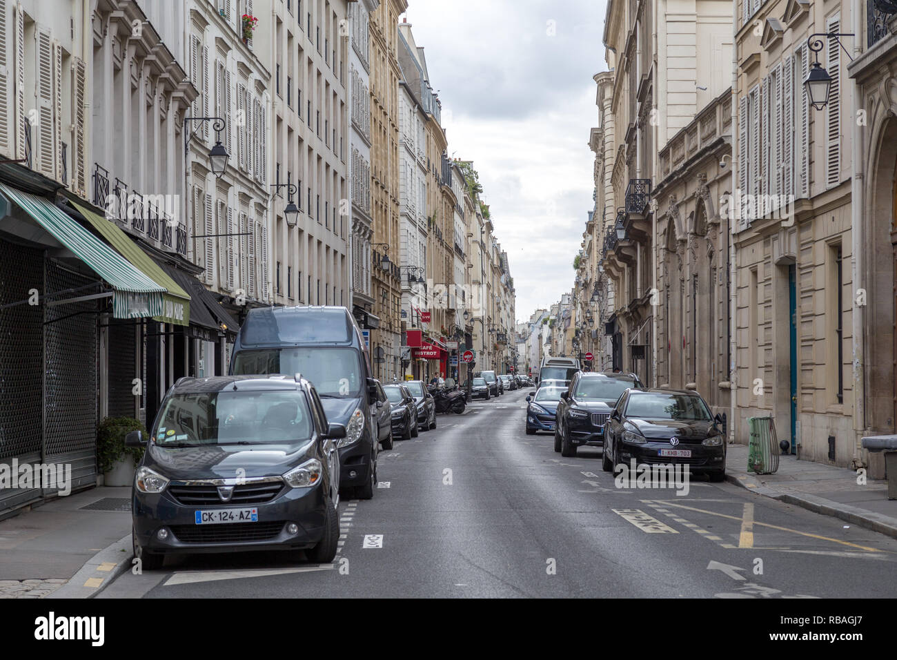 StGermain des Pres district in Paris, France Stock Photo Alamy