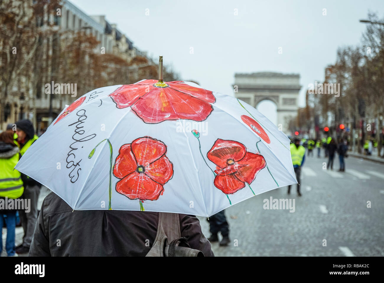 French Yellow Vest Stock Photos French Yellow Vest Stock