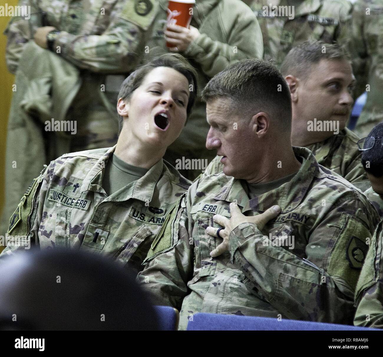 1st Lt. Amy Justice, 300th Special Troops Battalion chaplain ...
