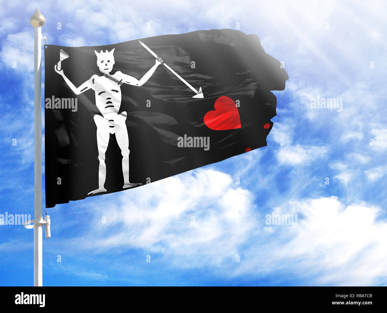 Blackbeard Flag Hi res Stock Photography And Images Alamy