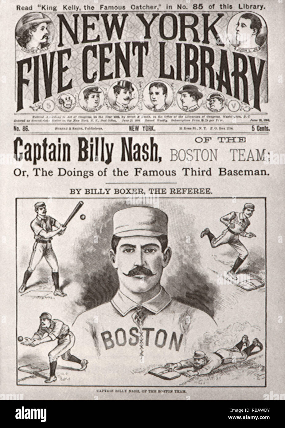 Captain Bill Nash. Stock Photo
