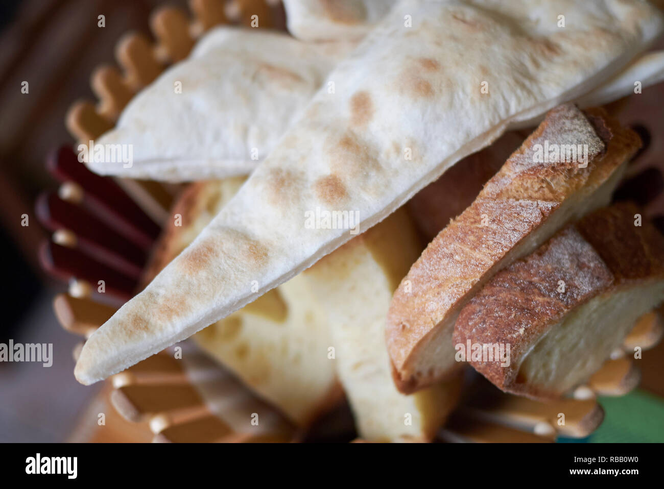 Bread basket Stock Photo
