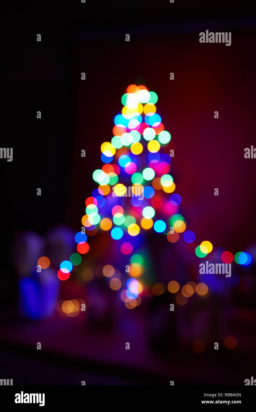 Artistic style - Defocused urban abstract texture background for your design Stock Photo