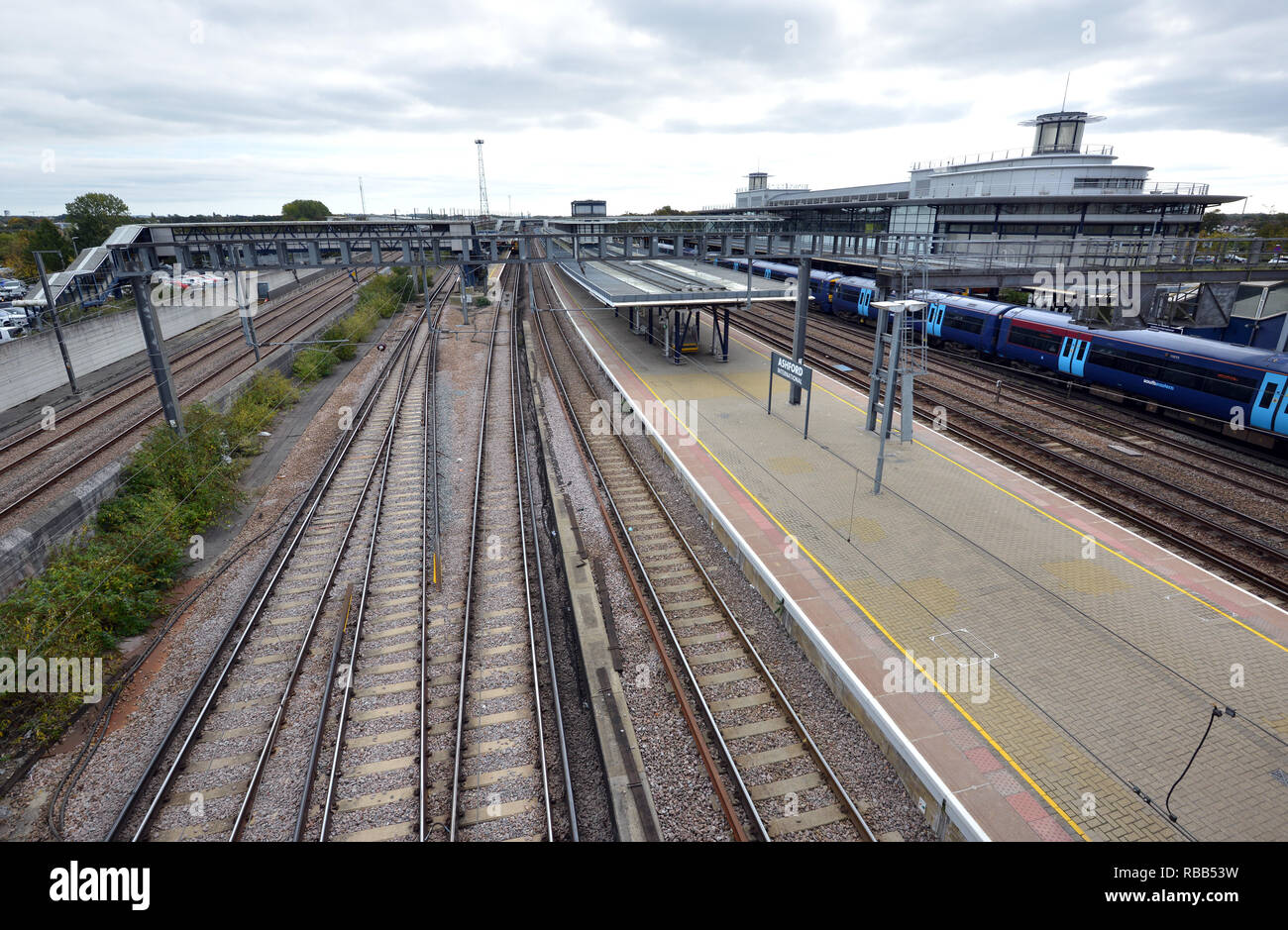 Ashford international station Stock Photo Alamy