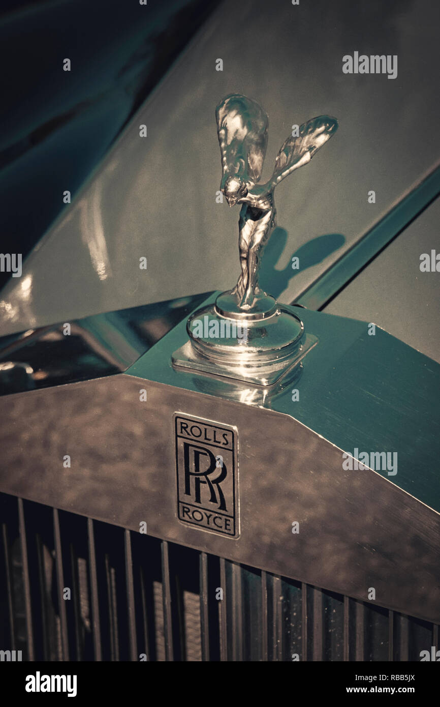 Flying lady emblem hires stock photography and images Alamy