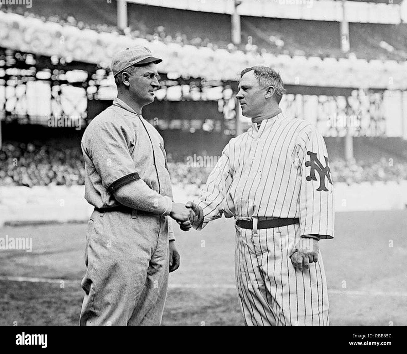 Harry Wolverton, New York Highlanders and John McGraw, New York Giants