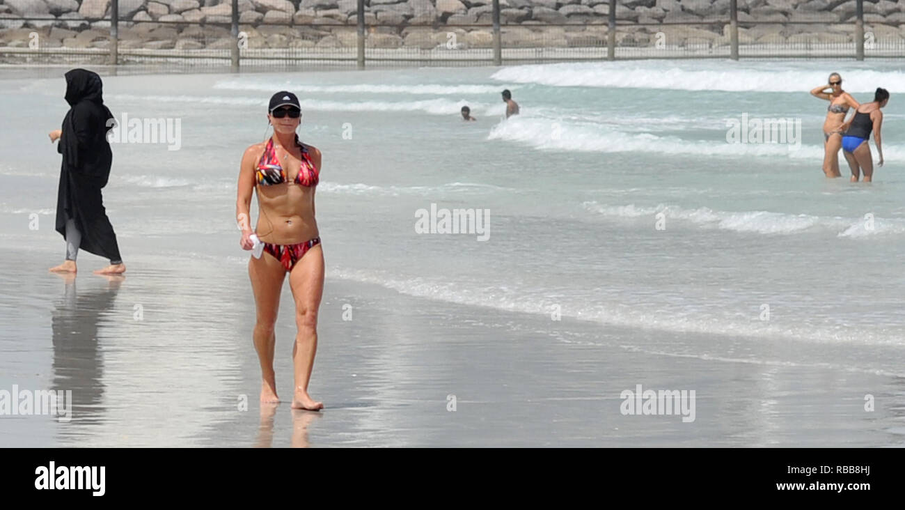 ©Licensed to iImages Picture Agency. 14/05/2009. Dubai, UAE. A woman