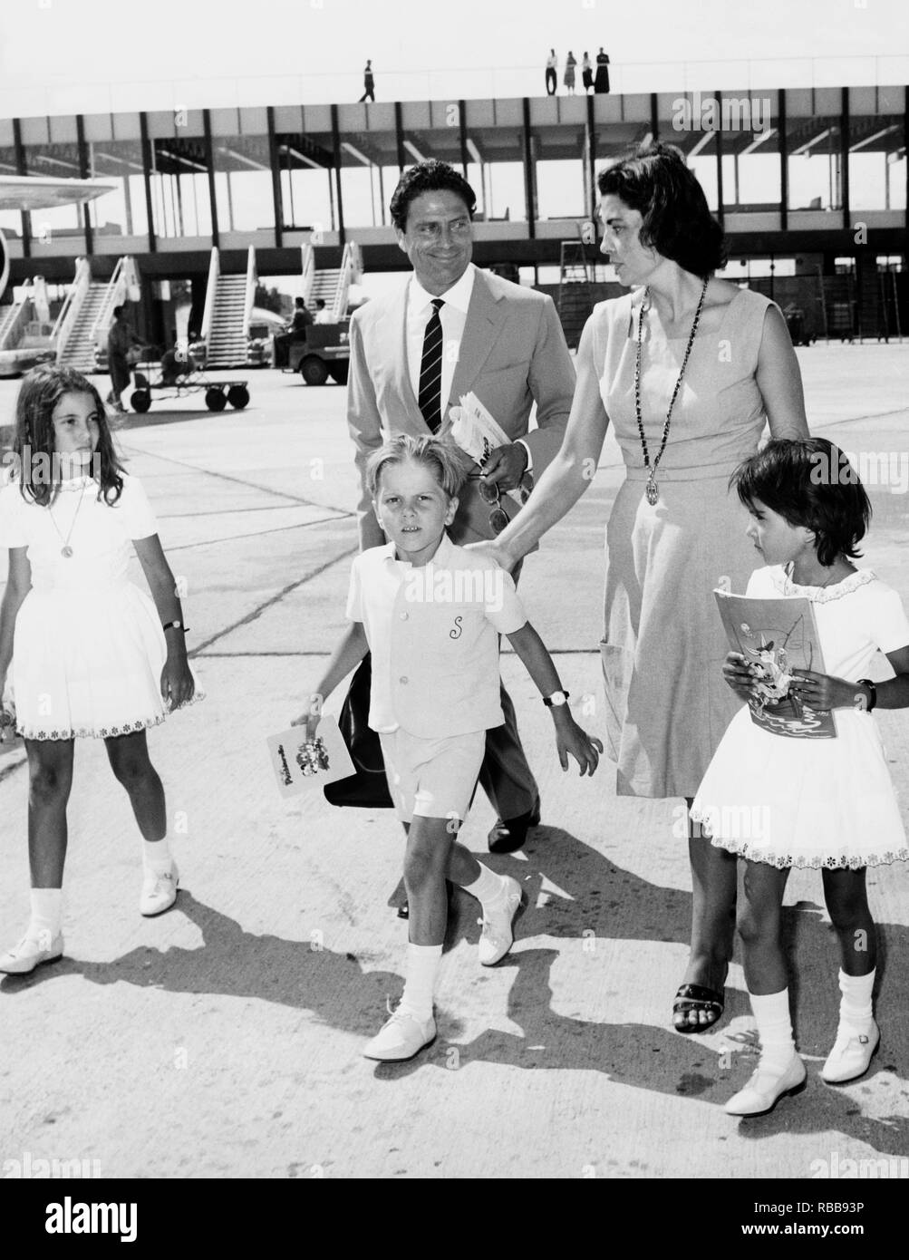 raf vallone, elena varzi, 1961 Stock Photo Alamy