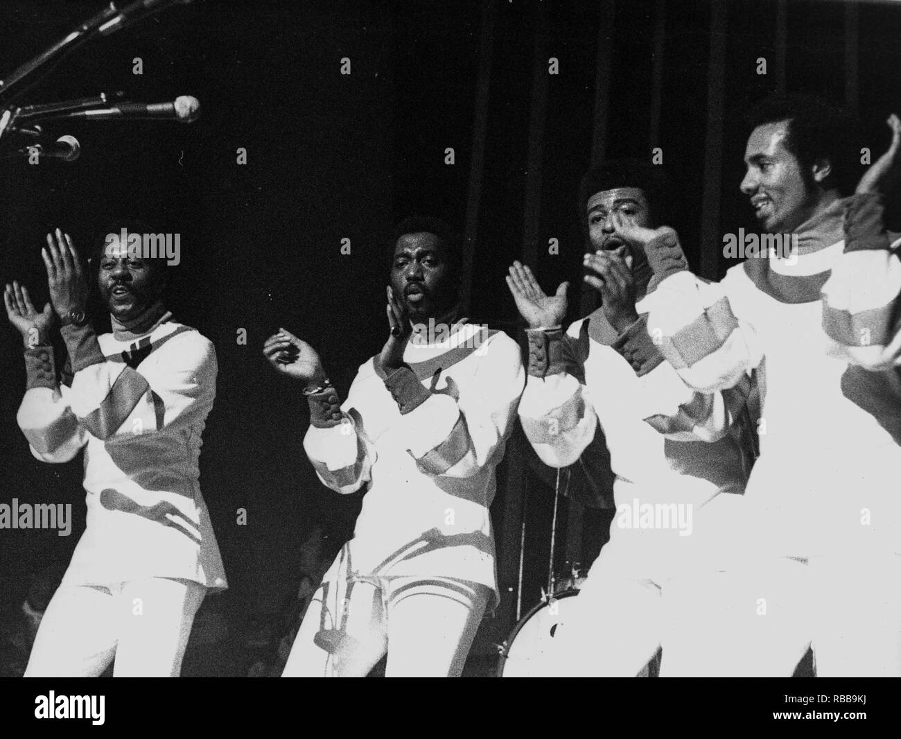 the temptations, hammersmith odeon, london 1973 Stock Photo Alamy