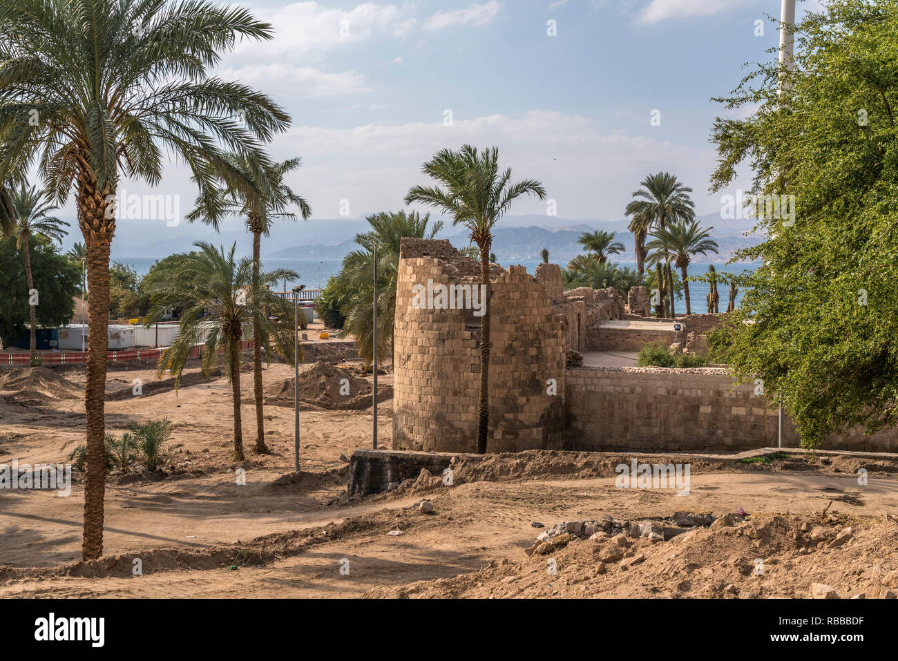 Fort von Asien | Aqaba castle, Asia Stock Photo - Alamy