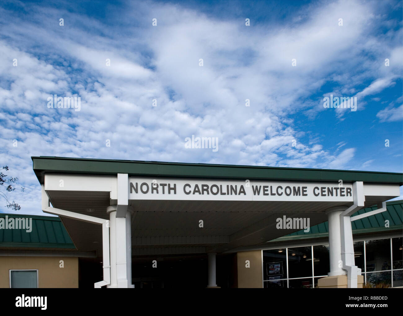 North Carolina Center building USA Stock Photo Alamy