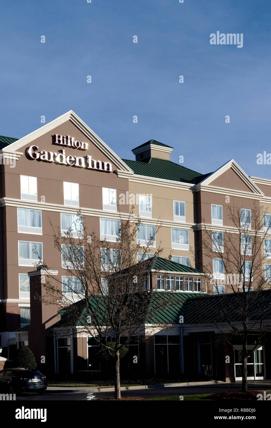 Hilton Garden Inn Rock Hill South Carolina USA. Stock Photo