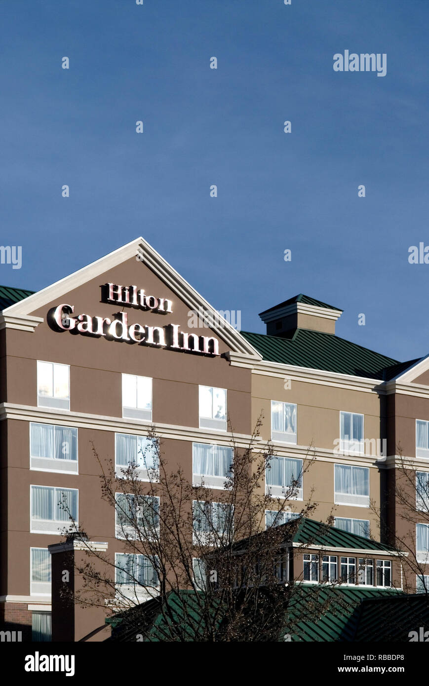 Hilton Garden Inn Rock Hill South Carolina Usa Stock Photo