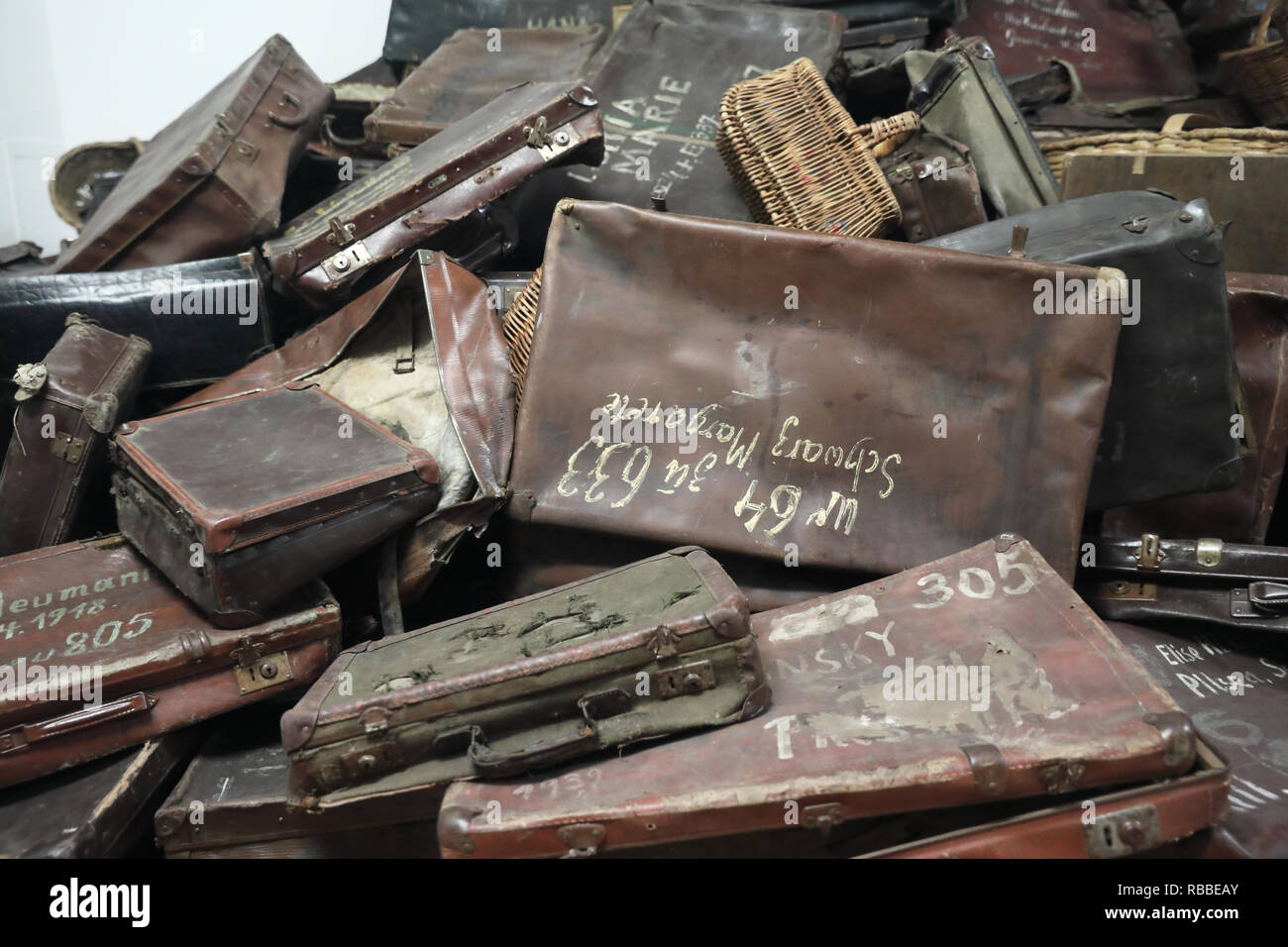 amplifikation Bliv klar Skaldet Suitcases auschwitz victims hi-res stock photography and images - Alamy