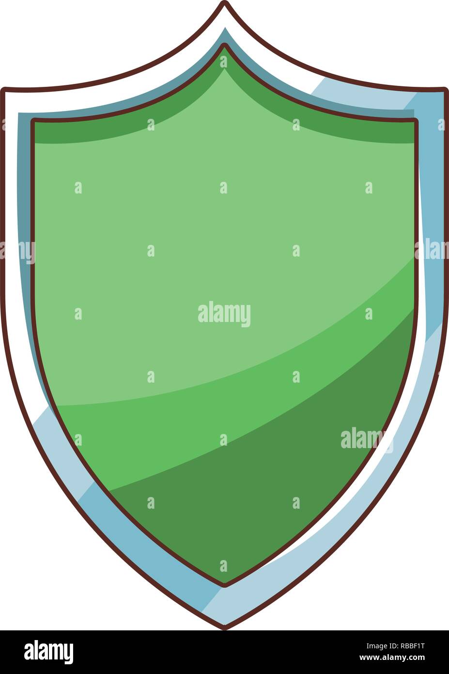security shield cartoon Stock Vector Image & Art - Alamy