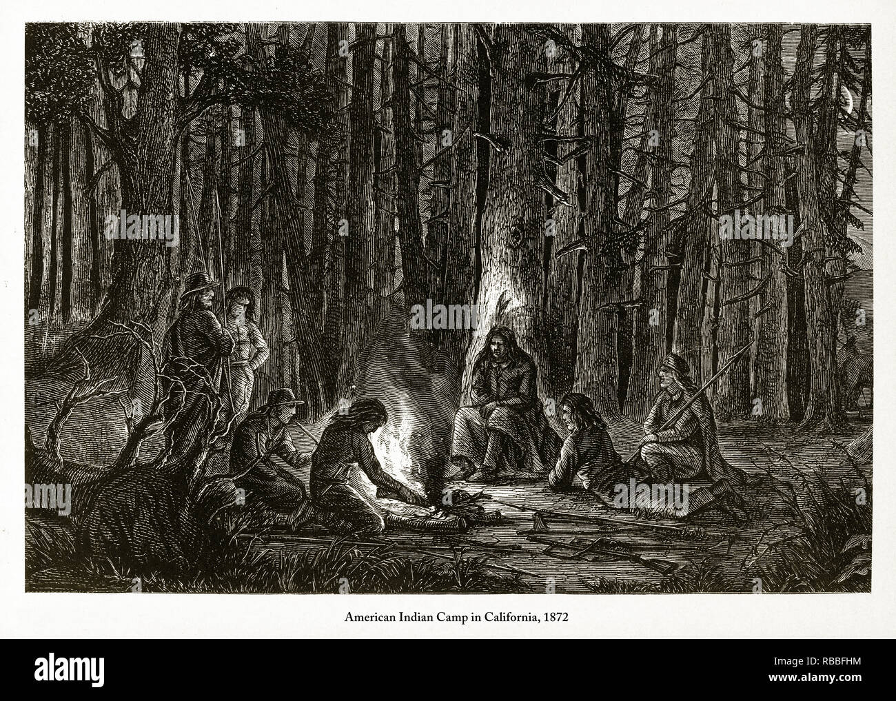 American indian camp hi-res stock photography and images - Alamy