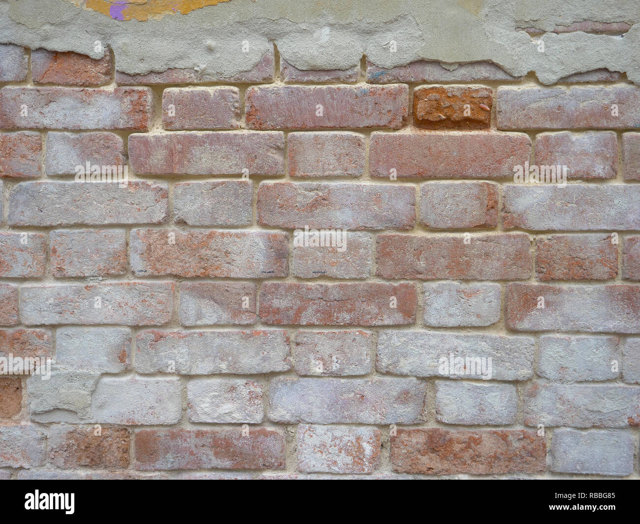Retro vintage brick old wall texture background image Stock Photo - Alamy