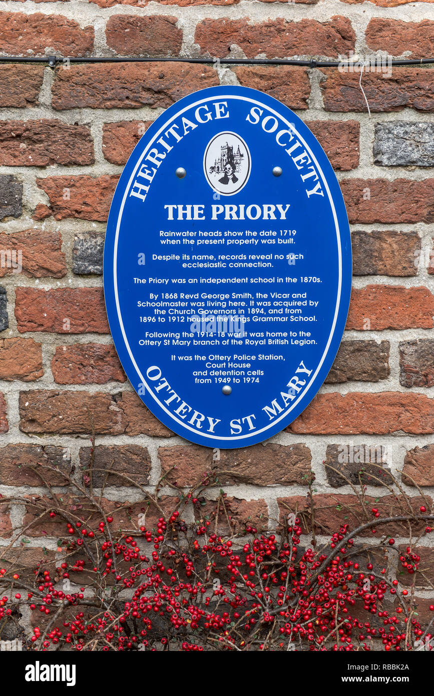 Ottery St Mary, Devon Stock Photo Alamy