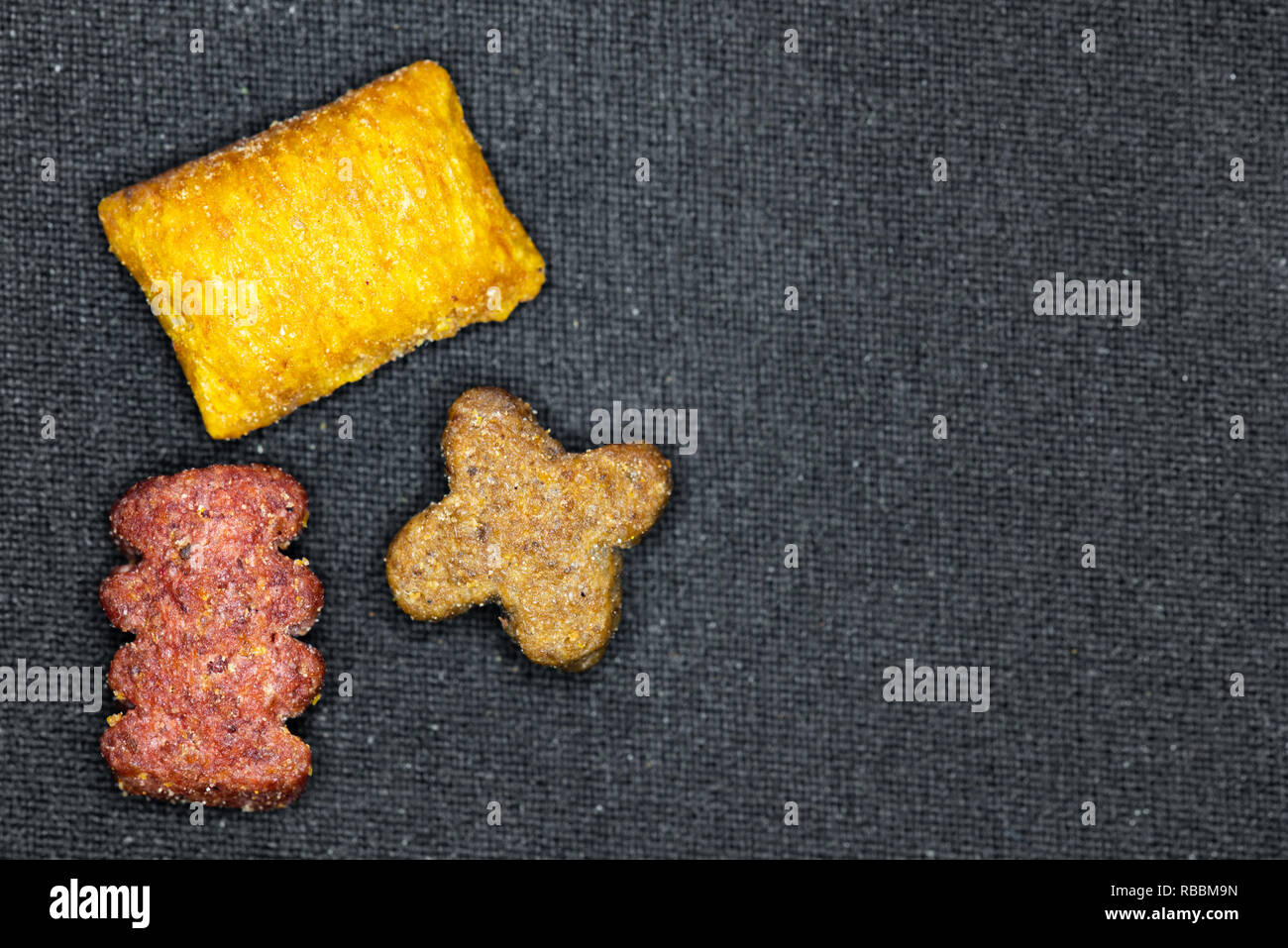 Dry pet food, macro photo Stock Photo Alamy