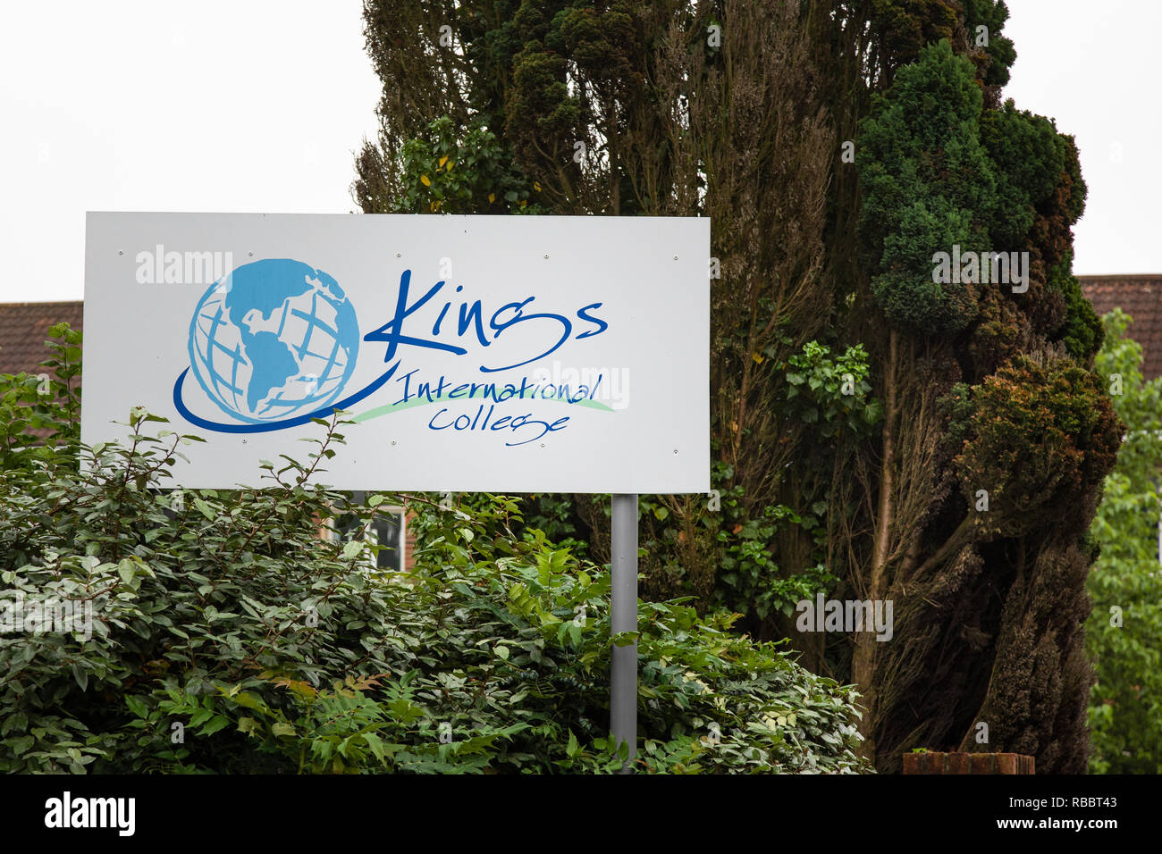 Kings College, Farnborough, Hampshire, UK Stock Photo Alamy