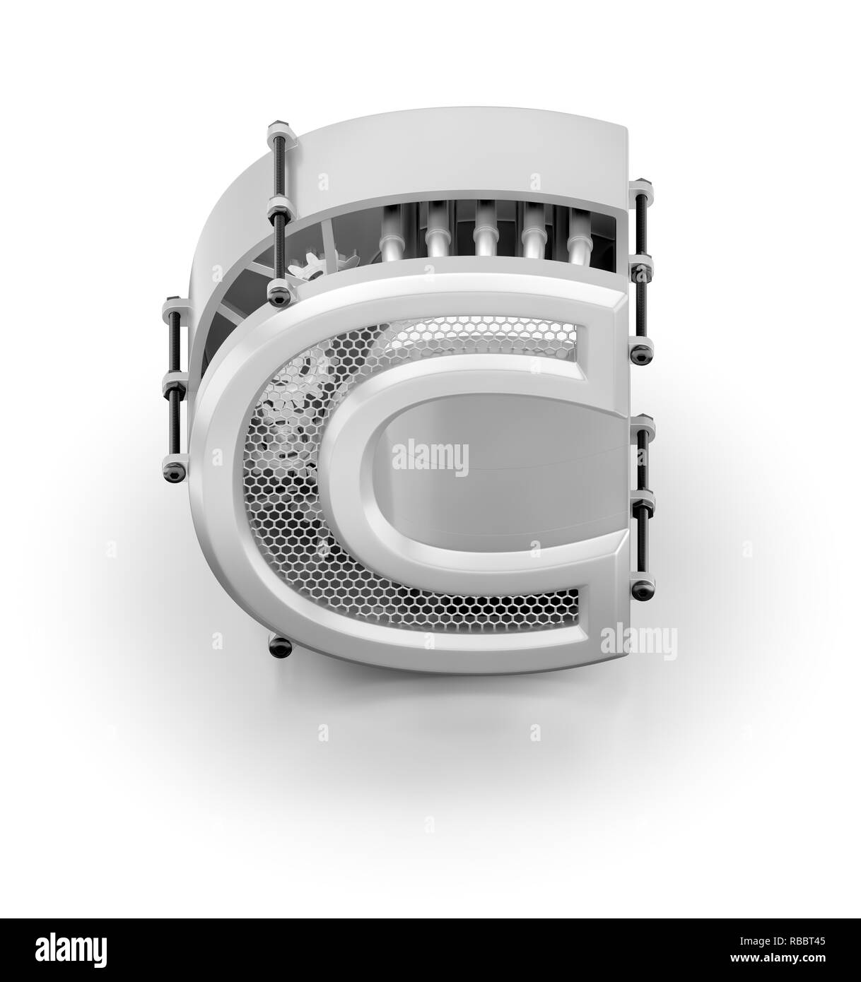 Capital C of Alphabet Stock Photo Alamy