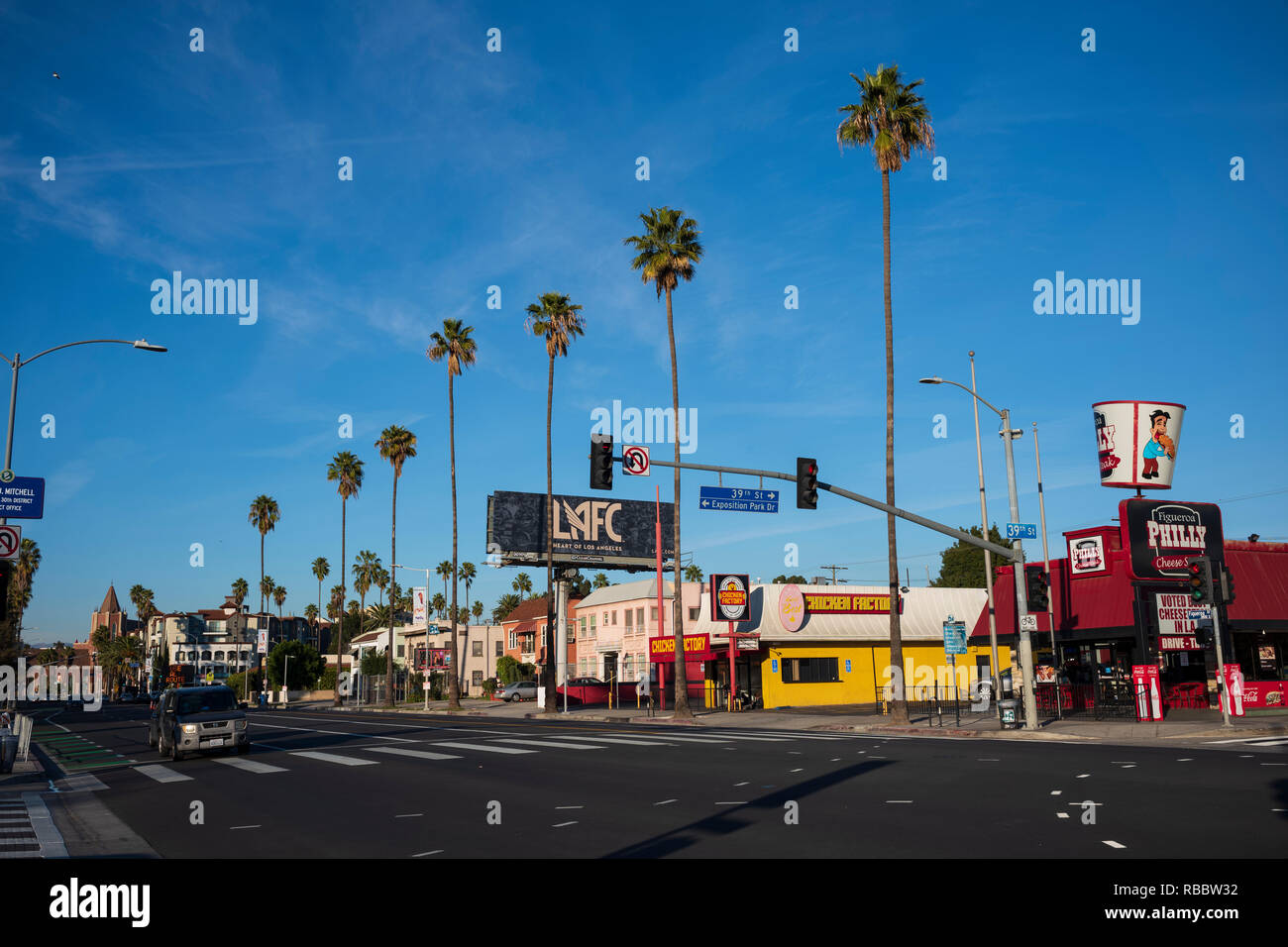 Downtown Los Angeles, California. Stock Photo