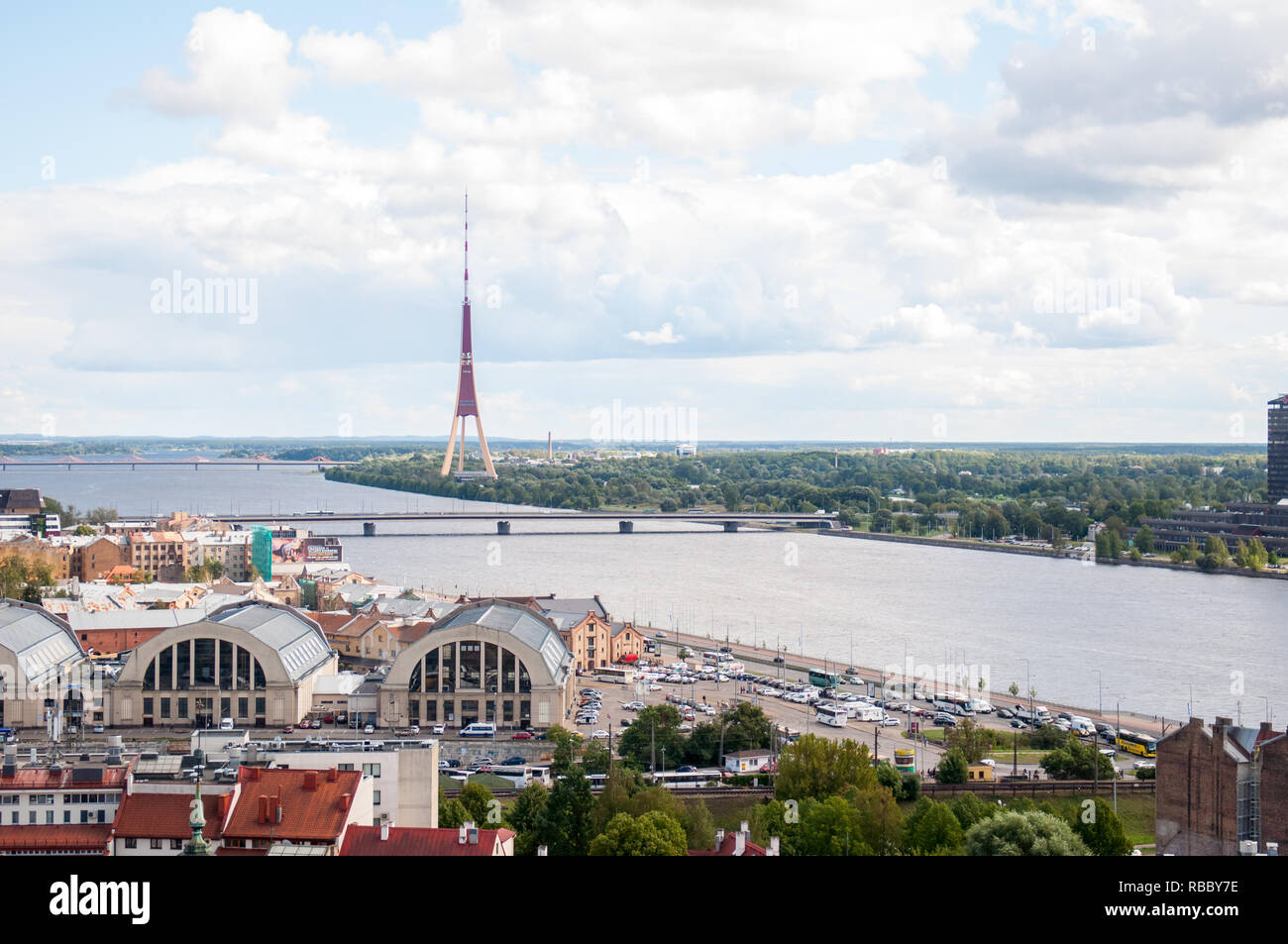 Riga is the capital and largest city of Latvia Stock Photo - Alamy
