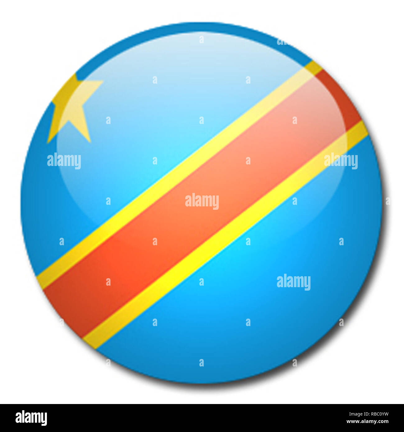 Congo map vector hires stock photography and images Alamy