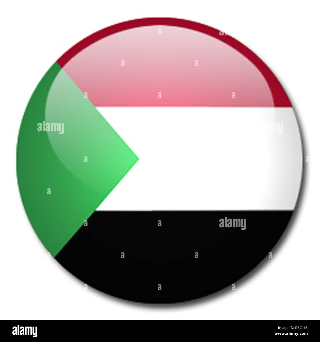 Sudan official banner Cut Out Stock Images & Pictures - Alamy
