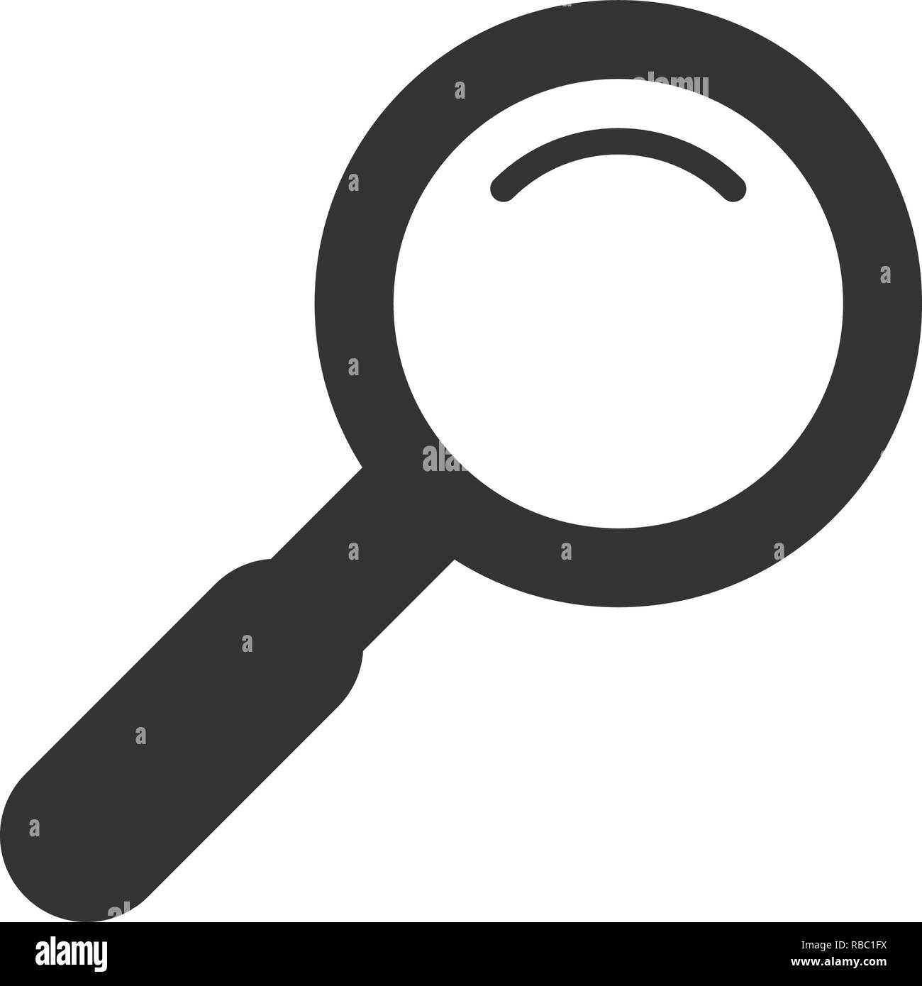 Magnifying glass graphic icon design template isolated Stock Vector ...