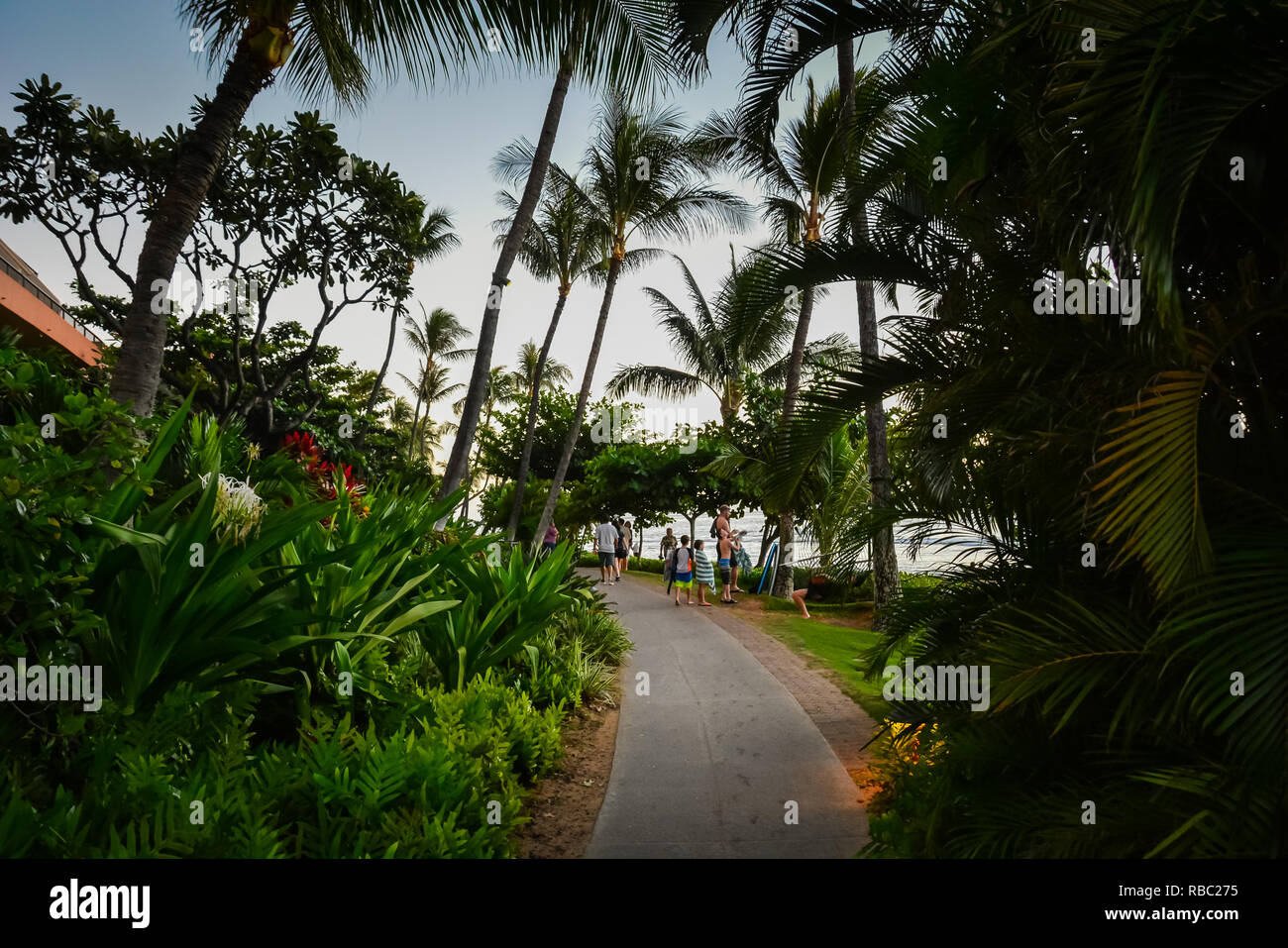 Kaanapali beach walk hires stock photography and images Alamy