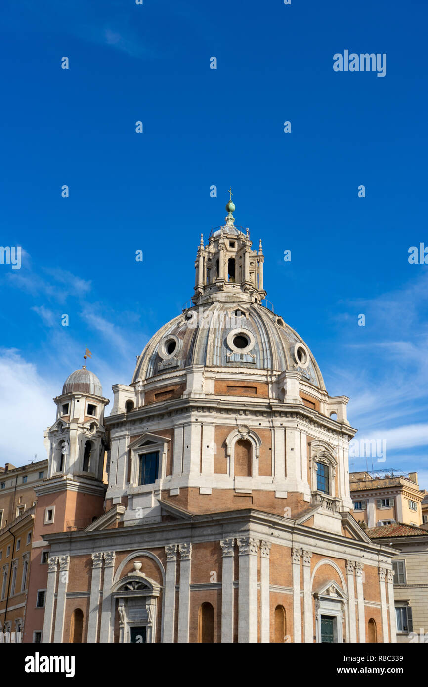 Church dome in Rome, Italy Stock Photo - Alamy