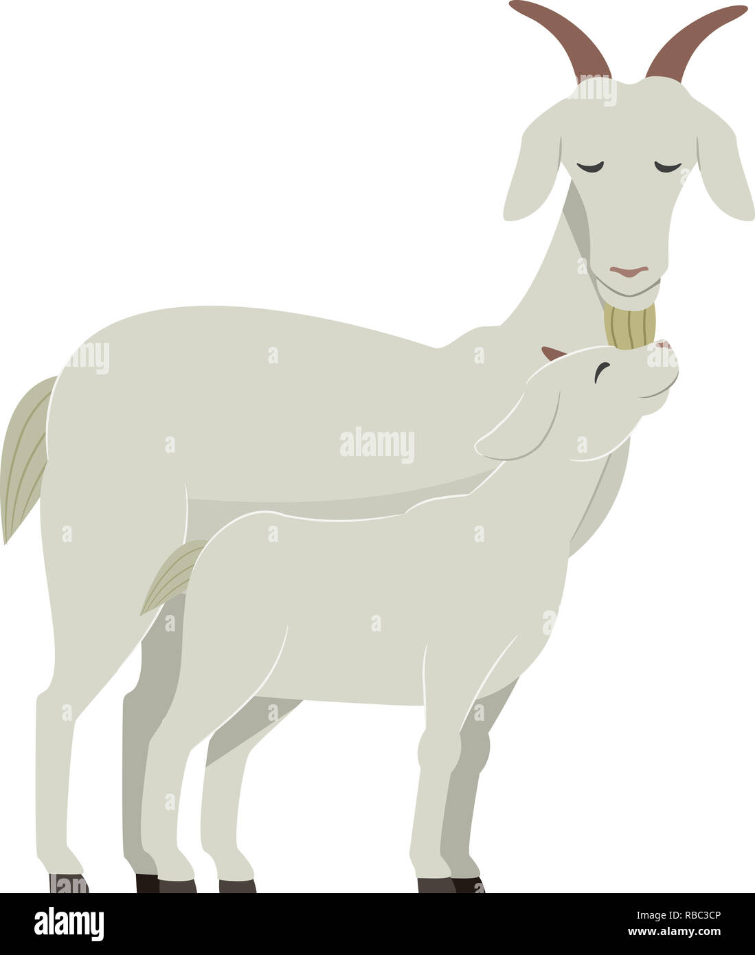 Clipart Kid Baby Goat High Resolution Stock Photography and Images Alamy