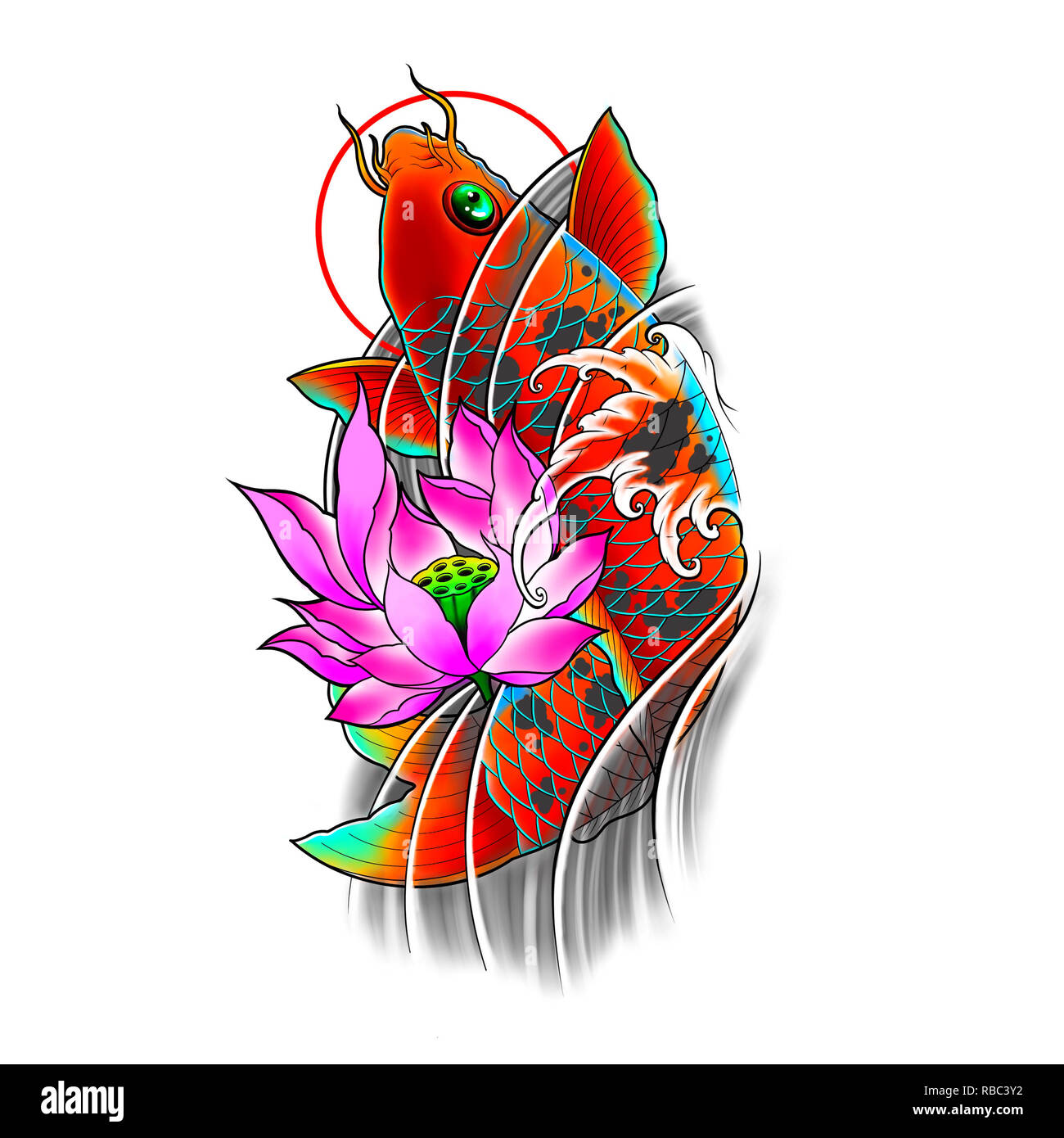 Line Thai Wave Tattoo.Japanese Wave Vector Set and Thai Style.Outline  Japanese Wave Dawn from Line Thai Style Stock Vector - Illustration of  floral, ornate: 150643077