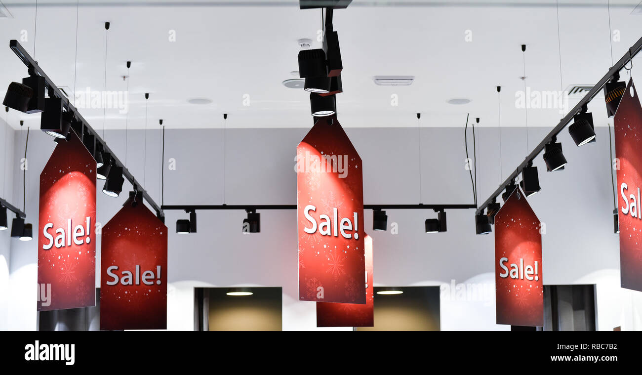 shopping sale background sign Stock Photo - Alamy