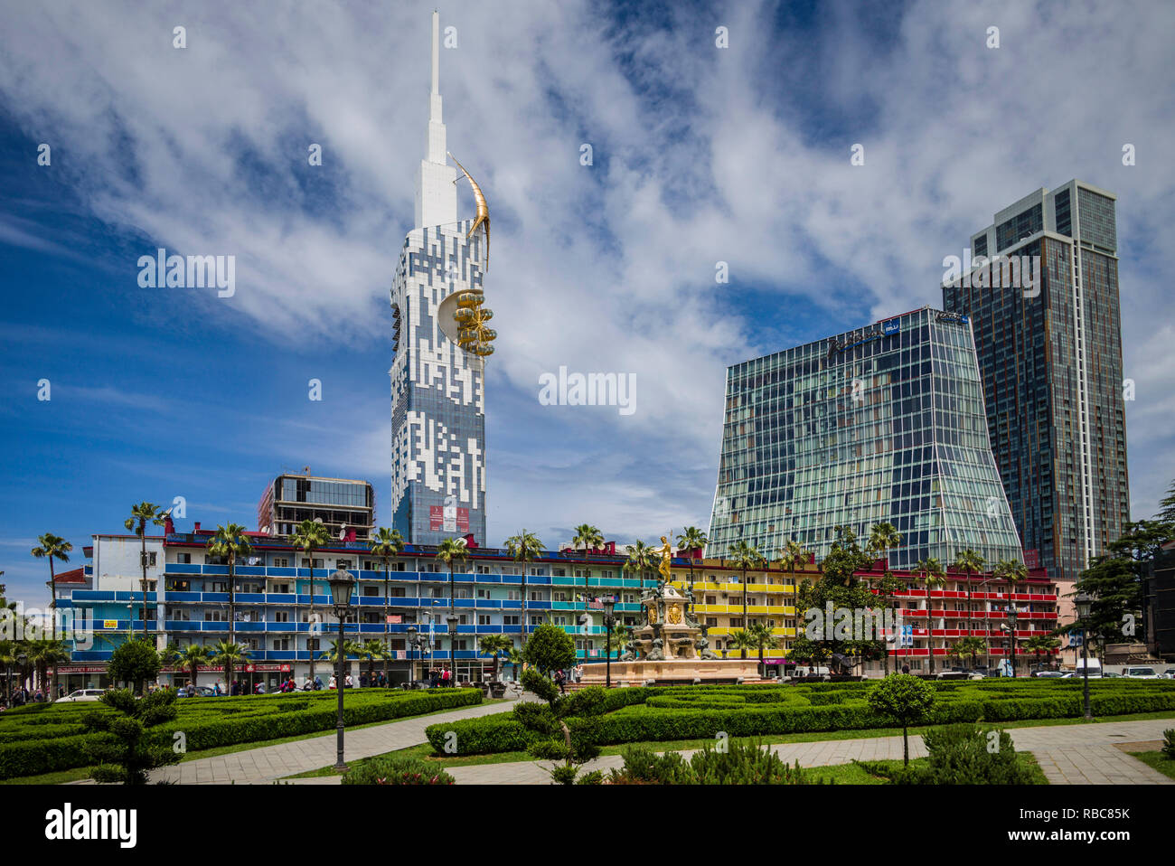 Georgia, Batumi, Batumi Tower Stock Photo