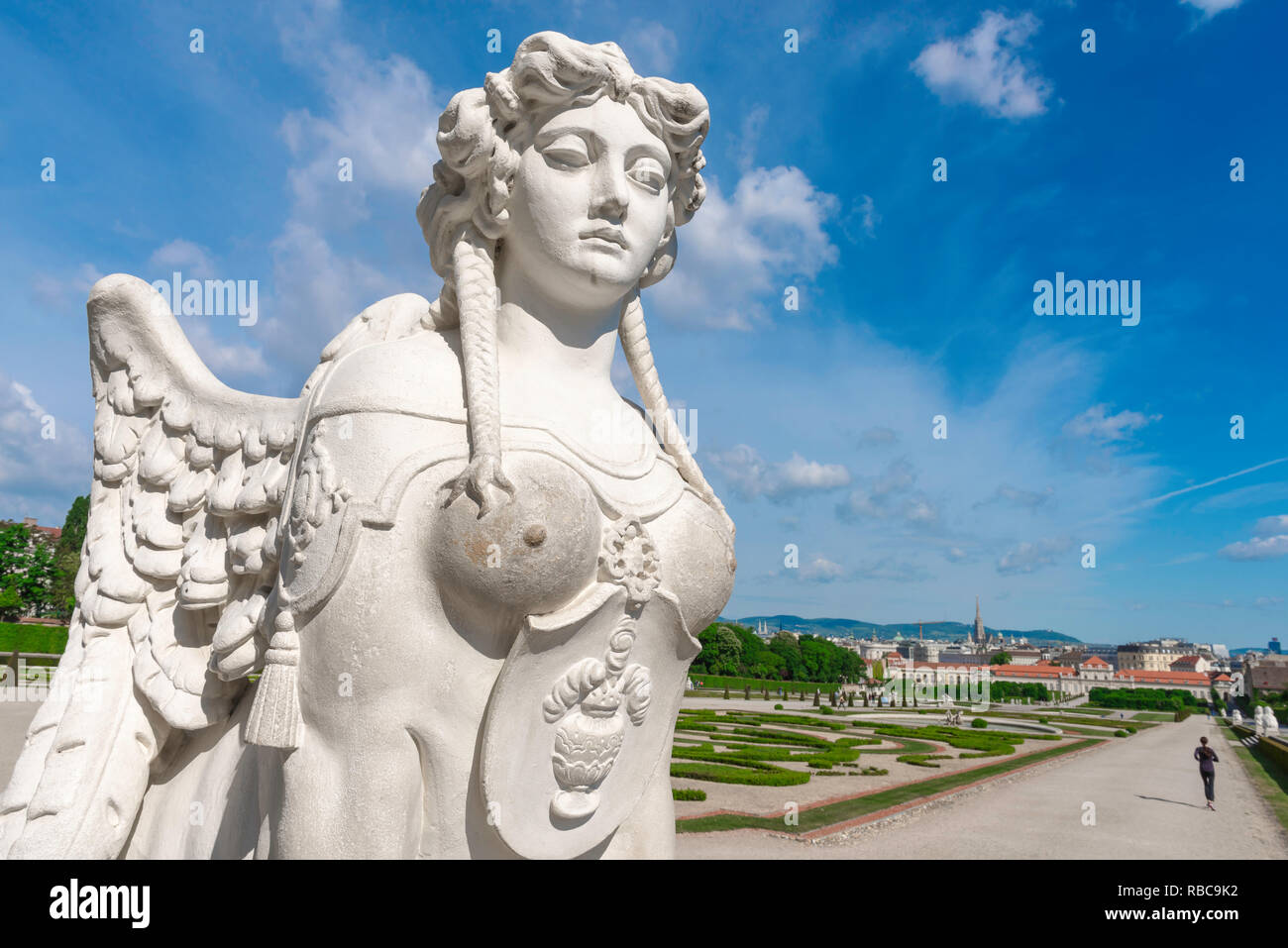 Sphinx statue vienna hi-res stock photography and images - Alamy
