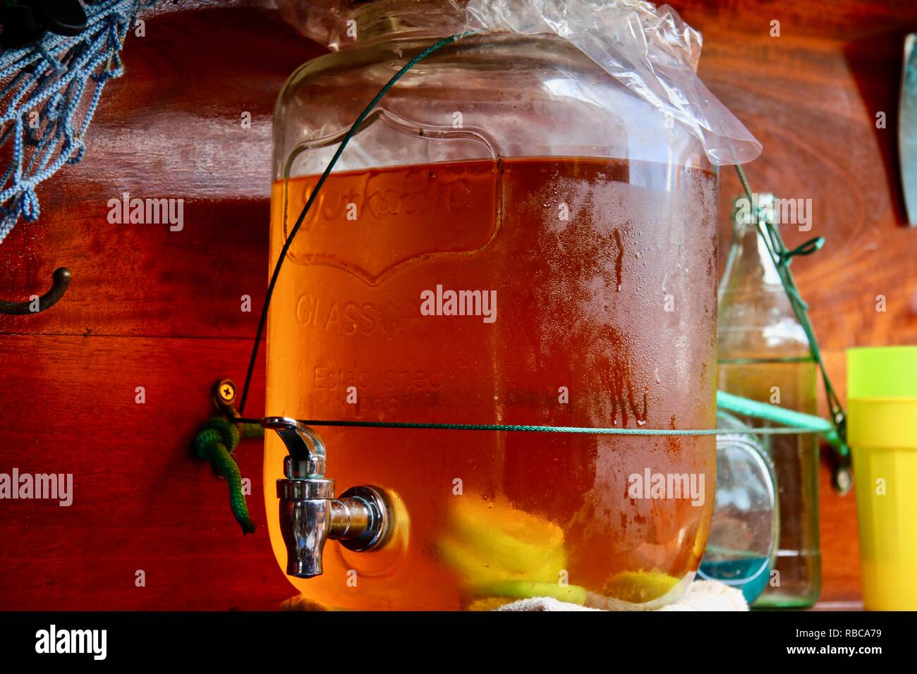 Iced tea pitcher hi-res stock photography and images - Alamy