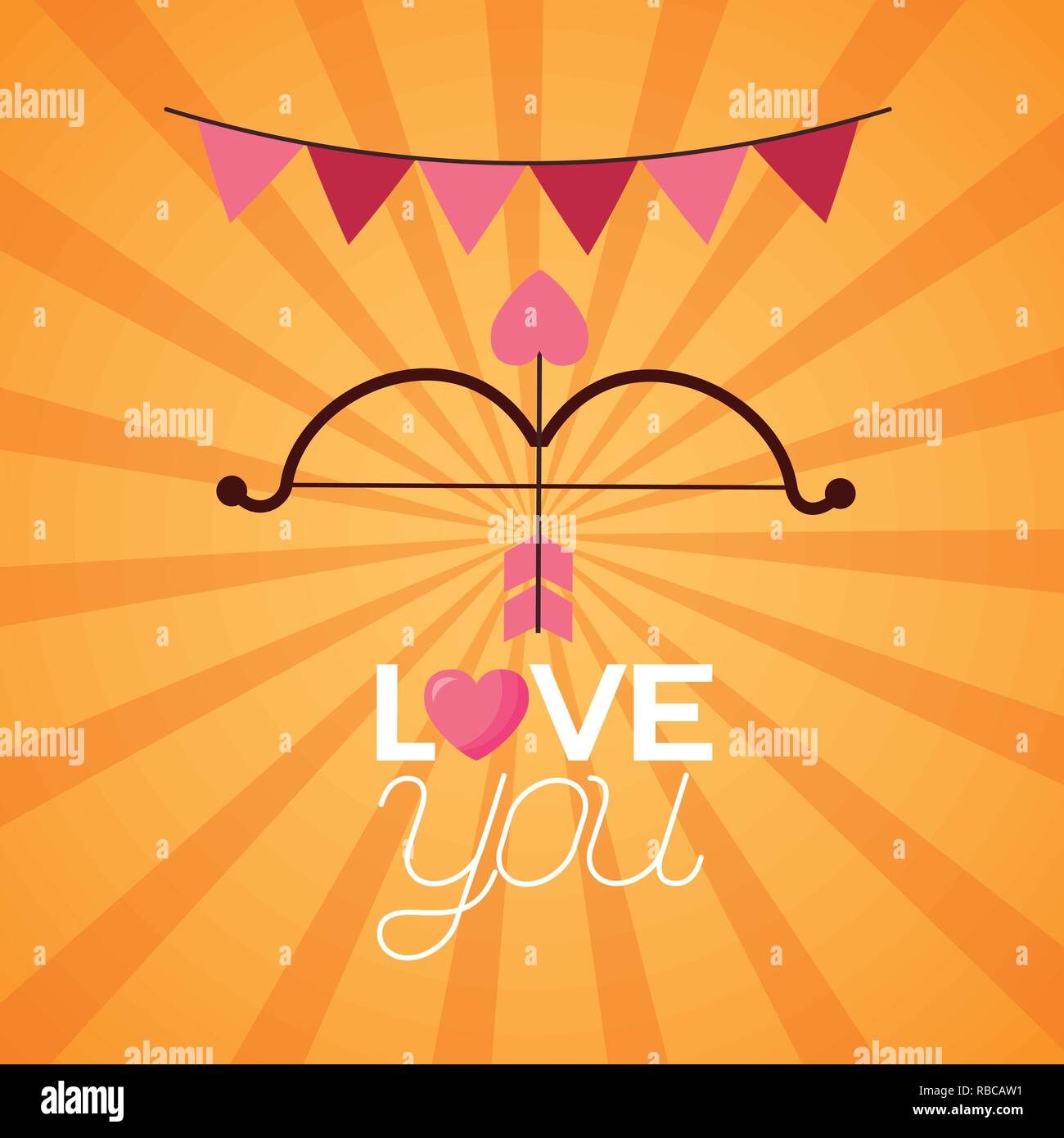 valentine day card Stock Vector Image & Art - Alamy