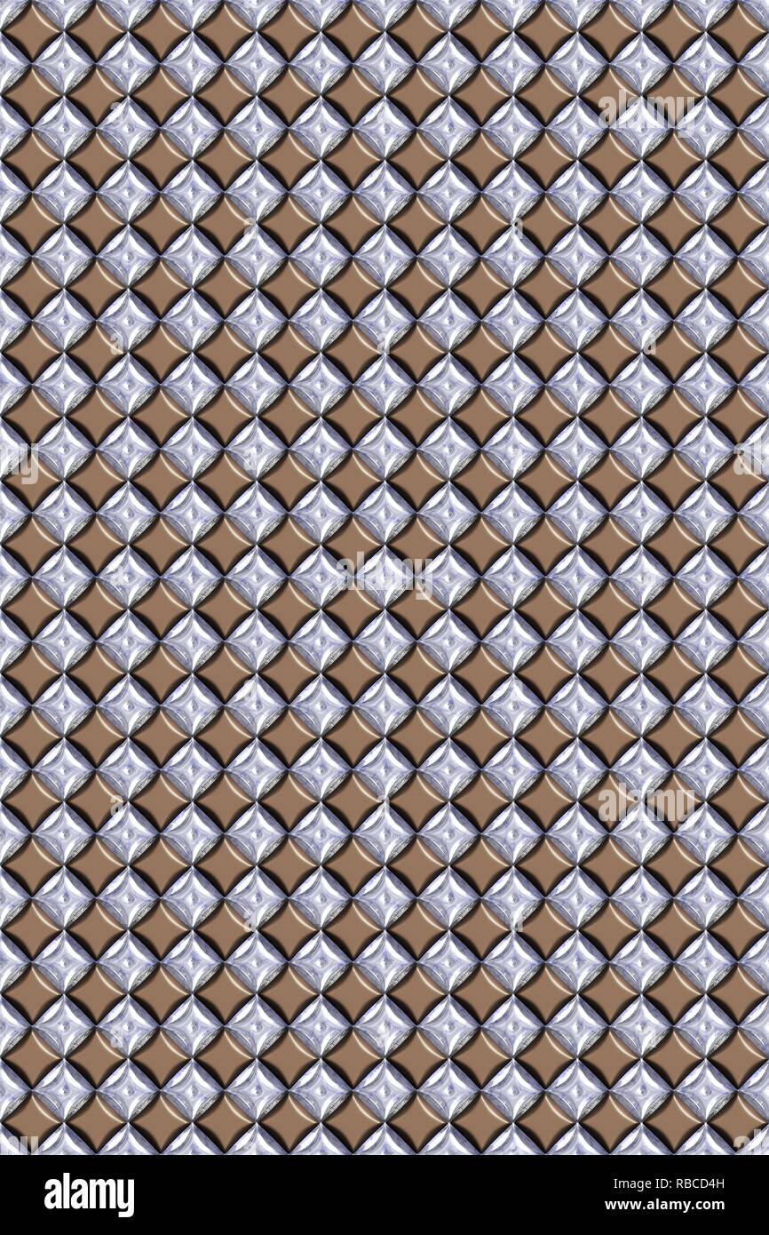 3d effect seamless background wallpaper metal textured pattern Stock ...