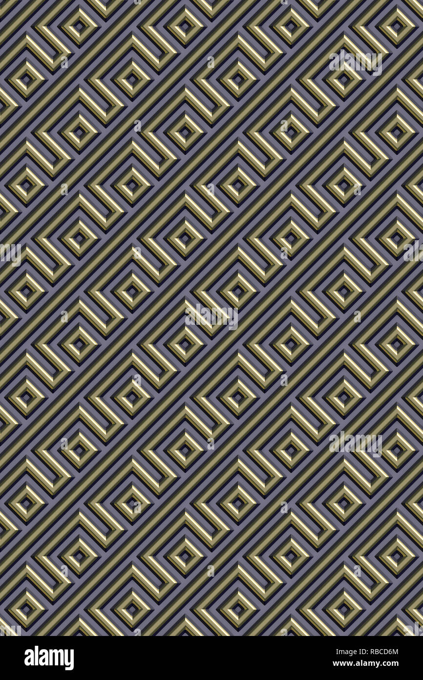 3d effect seamless background wallpaper metal textured pattern Stock ...