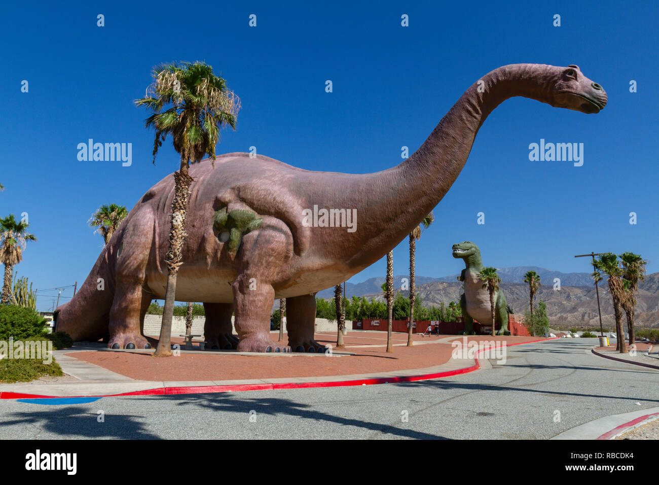 Dinny the Dinosaur (Brontosaurus), Cabazon Dinosaurs, Palm Springs