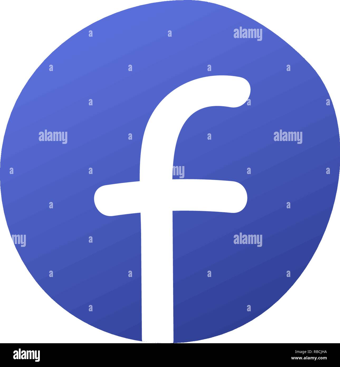 hand-drawn-modern-social-media-blue-logo-stock-vector-image-art-alamy