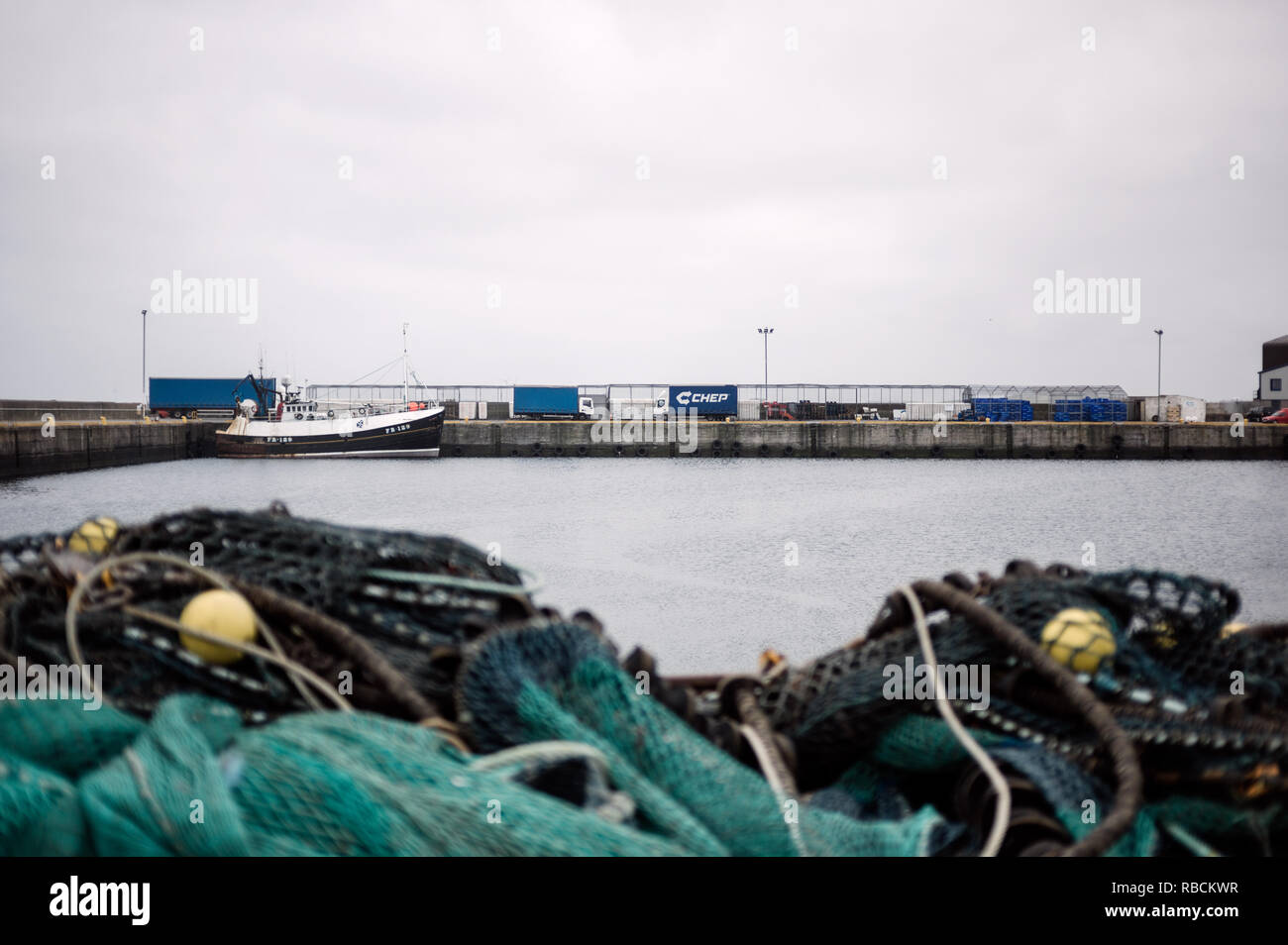 Trawler north sea scottish hi-res stock photography and images - Alamy