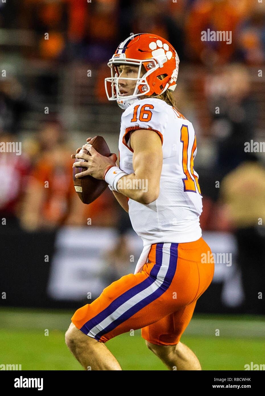 Santa Clara Ca Us 07th Jan 2019 A Clemson Quarterback